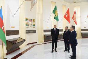 Ilham Aliyev inaugurated Flag Museum in Beylagan