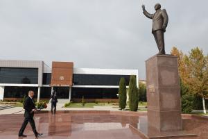 Ilham Aliyev arrived in Beylagan district