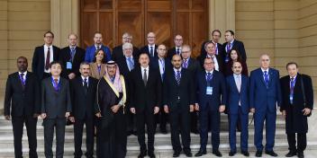 Ilham Aliyev received group of participants of 5th News Agencies World Congress