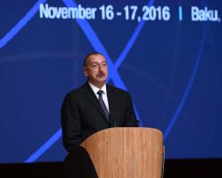 Speech by Ilham Aliyev at the opening of 5th News Agencies World Congress