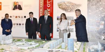 Ilham Aliyev viewed Azerbaijan International Real Estate and Investment Exhibition