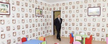 Ilham Aliyev attended opening of orphanage-kindergarten in Tartar