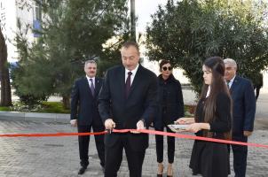 lham Aliyev opened new administrative building of Tartar district branch of New Azerbaijan Party