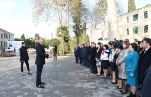 Speech by Ilham Aliyev  at the meeting  with  representatives of the general public in Tartar