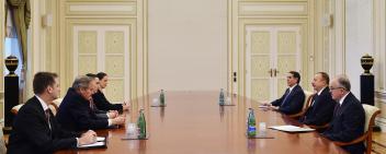 Ilham Aliyev received delegation led by Special Envoy and Coordinator for International Energy Affairs at US Department of State