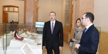 Ilham Aliyev viewed conditions created at “Baylar” mosque after renovation