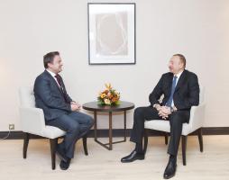 Ilham Aliyev met with Prime Minister, Minister of State of Luxembourg Xavier Bettel