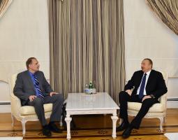 Ilham Aliyev received rapporteur on Azerbaijan of PACE Committee on Legal Affairs and Human Rights