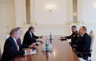 Ilham Aliyev received delegation led by Chairman of Joint Chiefs of Staff of US