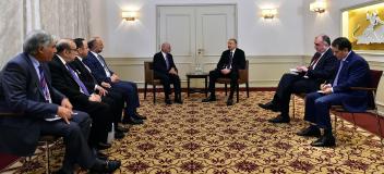 Ilham Aliyev met with Afghan President Mohammad Ashraf Ghani in Munich