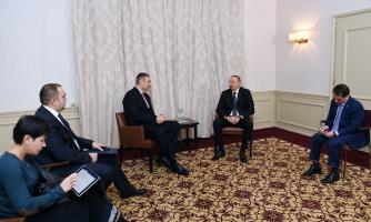 Ilham Aliyev met with Kiev Mayor in Munich