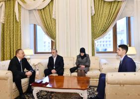 Speech by Ilham Aliyev at the meeting with family members of National Hero of Azerbaijan Chingiz Gurbanov