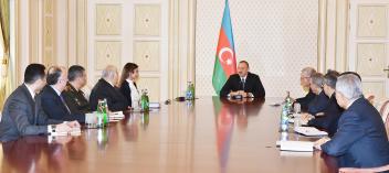 Speech by Ilham Aliyev at the meeting of Security Council