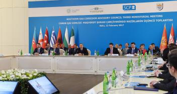 Third Ministerial Meeting of Southern Gas Corridor Advisory Council kicked off in Baku