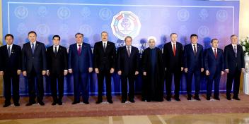 Ilham Aliyev attends 13th Summit of Economic Cooperation Organization in Islamabad