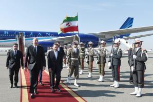 Ilham Aliyev arrived in Iran on official visit