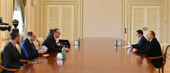 President Ilham Aliyev received UK’s Permanent Under Secretary