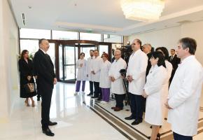 Speech by Ilham Aliyev at the opening of Heart Center in Baku