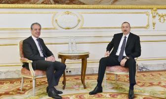 Ilham Aliyev met with Chairman and CEO of CIFAL Group in Paris