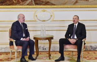 Ilham Aliyev met with Vivaction president in Paris