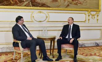 Ilham Aliyev met with Chairman and CEO of Total Patrick Pouyanne