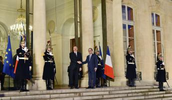 Ilham Aliyev met with French President Francois Hollande