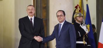 Official visit of Ilham Aliyev to France