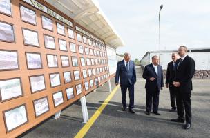 Ilham Aliyev attended opening of Varvara fish hatchery