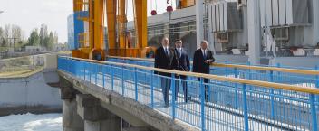 Ilham Aliyev launched newly reconstructed Varvara Hydroelectric Power Station