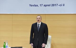 Opening speech by Ilham Aliyev at the republican conference of non-oil exporters