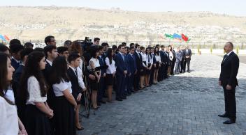 Speech by Ilham Aliyev at the opening of a campus of SOCAR's Baku Higher Oil School