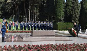 Ilham Aliyev attended tree-planting campaign on the occasion of national leader Heydar Aliyev`s birthday