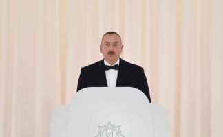 Ilham Aliyev attended solemn ceremony to mark 94th anniversary of national leader Heydar Aliyev and 13th anniversary of the establishment of Heydar Aliyev Foundation