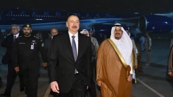 Visit of Ilham Aliyev to Saudi Arabia