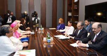 Round table “On prevention of violent extremism through girls’ education” was held with participation of Azerbaijan`s First Vice-President Mehriban Aliyeva