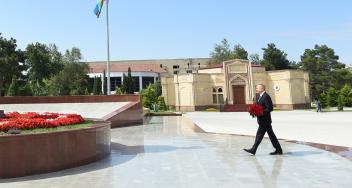 Ilham Aliyev arrived in Shirvan city