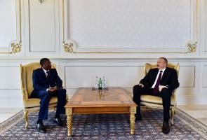 Ilham Aliyev received credentials of incoming ambassador of Burkina Faso