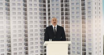 Speech by Ilham Aliyev at the ceremony to give out apartments to journalists