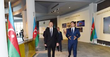 Ilham Aliyev attended opening of Flag Museum in Gakh district