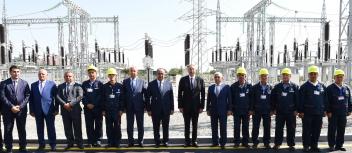 İlham Əliyev Qax rayonunda yeni elektrik yarımstansiyasının istifadəyə verilməsi mərasimində iştirak edib