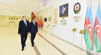 Ilham Aliyev attended opening of Flag Museum in Balakan district