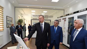 Ilham Aliyev launched Bahmatli electrical substation in Zagatala