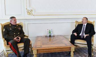 Ilham Aliyev received chairman of State Border Committee of Belarus