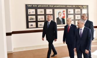 Ilham Aliyev viewed secondary school No 74 in Baku after major overhaul