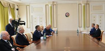 Ilham Aliyev received group of participants of Baku session of CIS Council of Heads of Supreme Audit Institutions