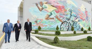 Ilham Aliyev attended opening of Zugulba training and sports base of "Tahsil" Republican Sports Center