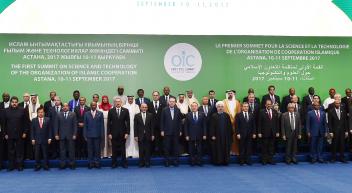 Ilham Aliyev attended First Summit on Science and Technology of Organization of Islamic Cooperation in Astana