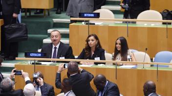 Ilham Aliyev attended opening of General Debate of 72nd Session of UN General Assembly in New York