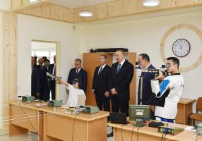 Ilham Aliyev inaugurated new building of Salyan city secondary school No 2