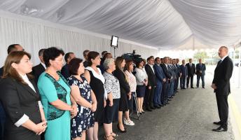 Speech by Ilham Aliyev at the meeting with representatives of the general public in Salyan